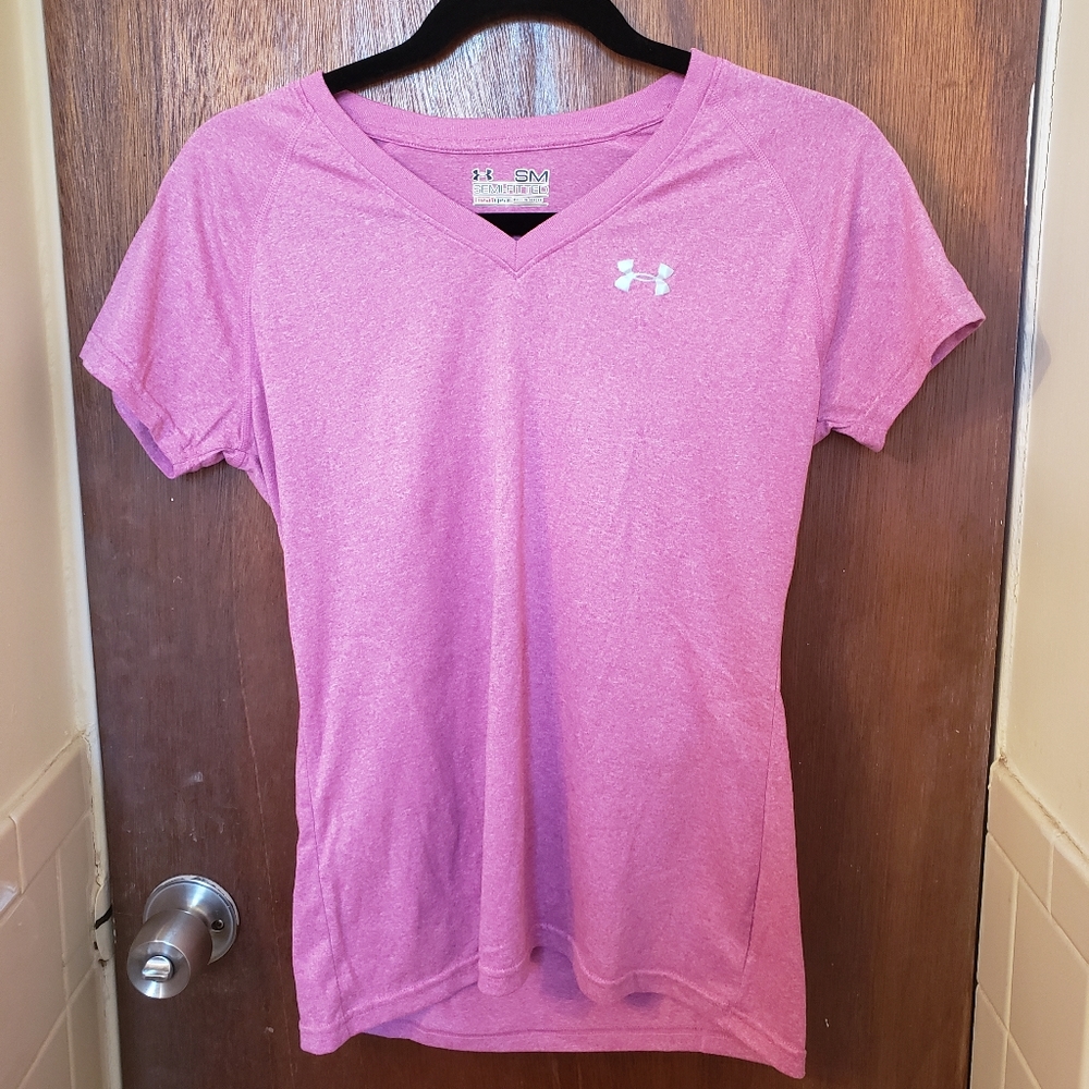 Under Armor V-Neck Running Tee